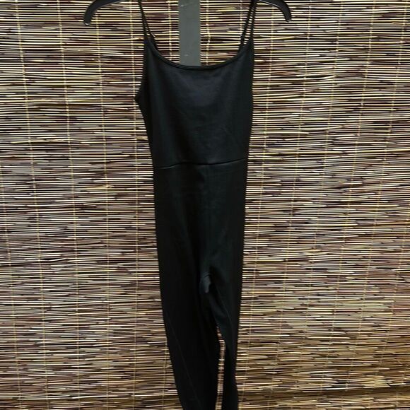 Women's Seamless Fabric Bodysuit - Wild Fable™ Black S - Picture 2 of 3